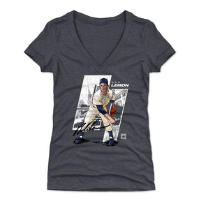 Bob Lemon Women's V-Neck T-Shirt | 500 LEVEL
