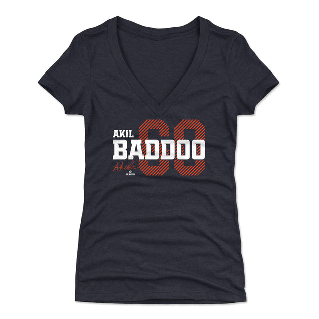 Akil Baddoo Women's V-Neck T-Shirt | 500 LEVEL