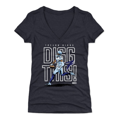 Trevon Diggs Women's V-Neck T-Shirt | 500 LEVEL