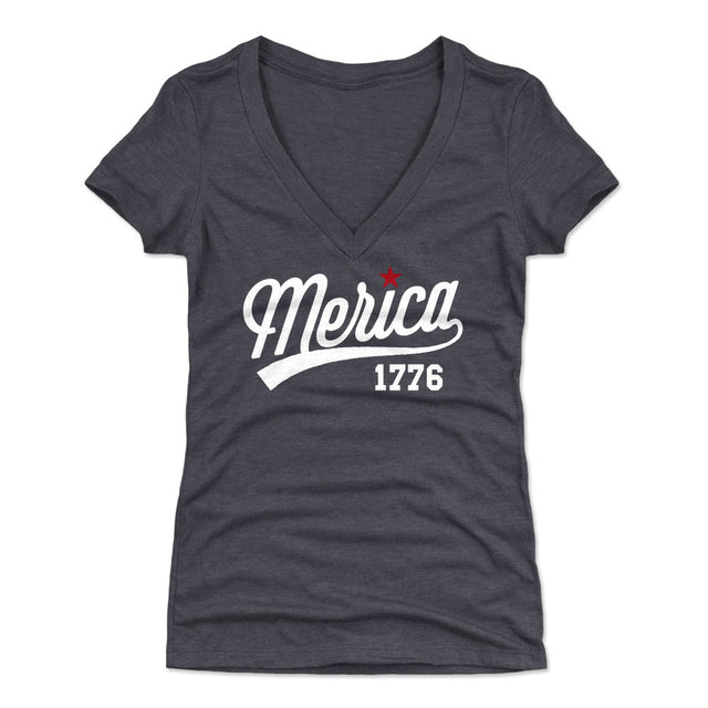 4th of July Women's V-Neck T-Shirt | 500 LEVEL