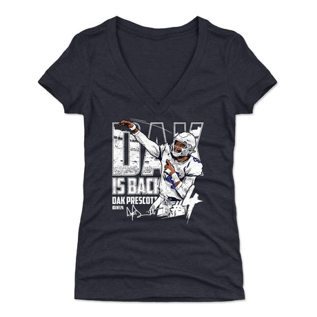 Dak Prescott Women's V-Neck T-Shirt | 500 LEVEL