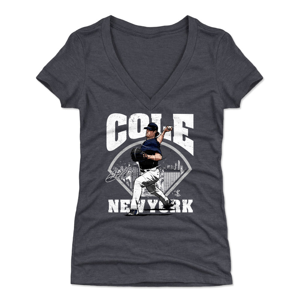 Gerrit Cole Women's V-Neck T-Shirt | 500 LEVEL