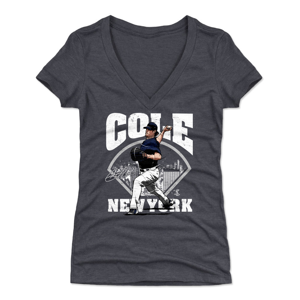 Gerrit Cole Women&#39;s V-Neck T-Shirt | 500 LEVEL
