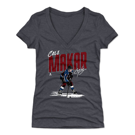 Cale Makar Women's V-Neck T-Shirt | 500 LEVEL