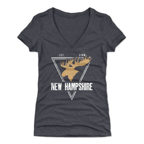 New Hampshire Women's V-Neck T-Shirt | 500 LEVEL