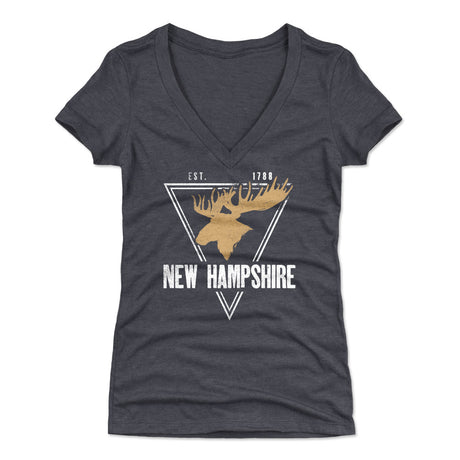 New Hampshire Women's V-Neck T-Shirt | 500 LEVEL