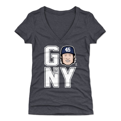 Gerrit Cole Women's V-Neck T-Shirt | 500 LEVEL