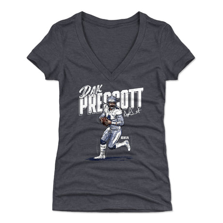 Dak Prescott Women's V-Neck T-Shirt | 500 LEVEL