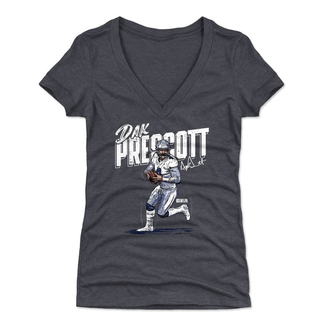 Dak Prescott Women's V-Neck T-Shirt | 500 LEVEL