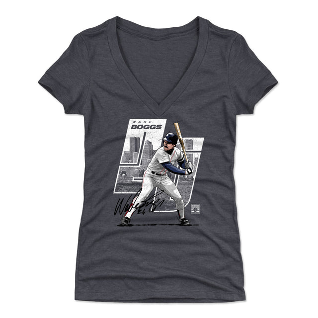 Wade Boggs Women's V-Neck T-Shirt | 500 LEVEL