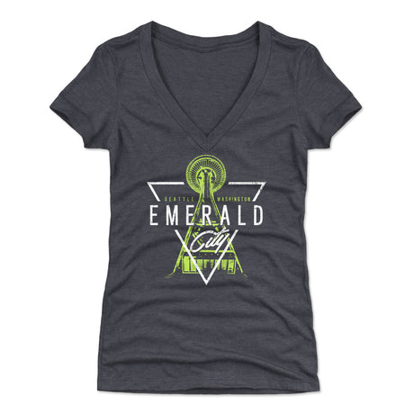 Seattle Women's V-Neck T-Shirt | 500 LEVEL