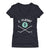 Cale Fleury Women's V-Neck T-Shirt | 500 LEVEL