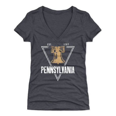 Pennsylvania Women's V-Neck T-Shirt | 500 LEVEL