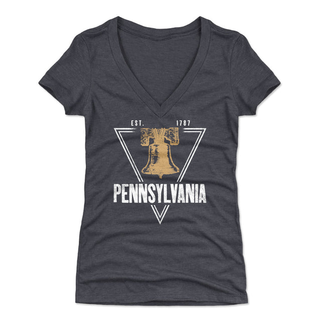 Pennsylvania Women's V-Neck T-Shirt | 500 LEVEL