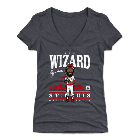 Ozzie Smith Women's V-Neck T-Shirt | 500 LEVEL