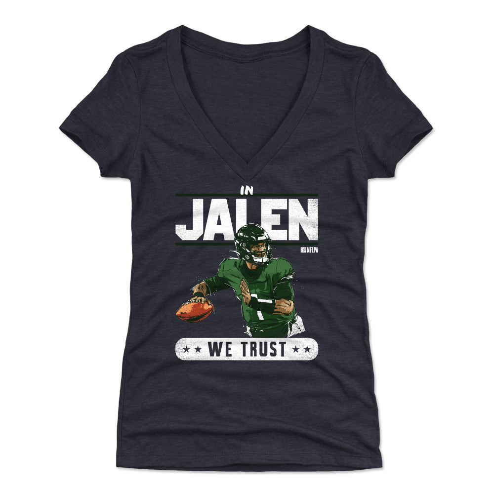 Jalen Hurts Women&#39;s V-Neck T-Shirt | 500 LEVEL