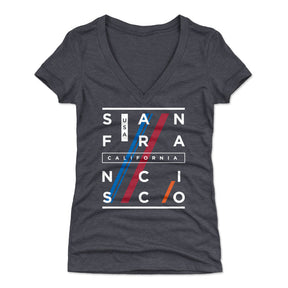 San Francisco Women's V-Neck T-Shirt | 500 LEVEL