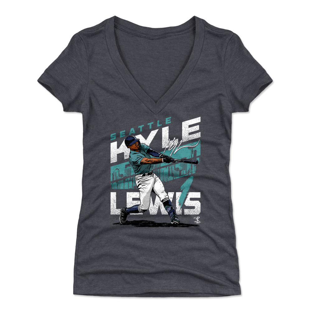 Kyle Lewis Women&#39;s V-Neck T-Shirt | 500 LEVEL