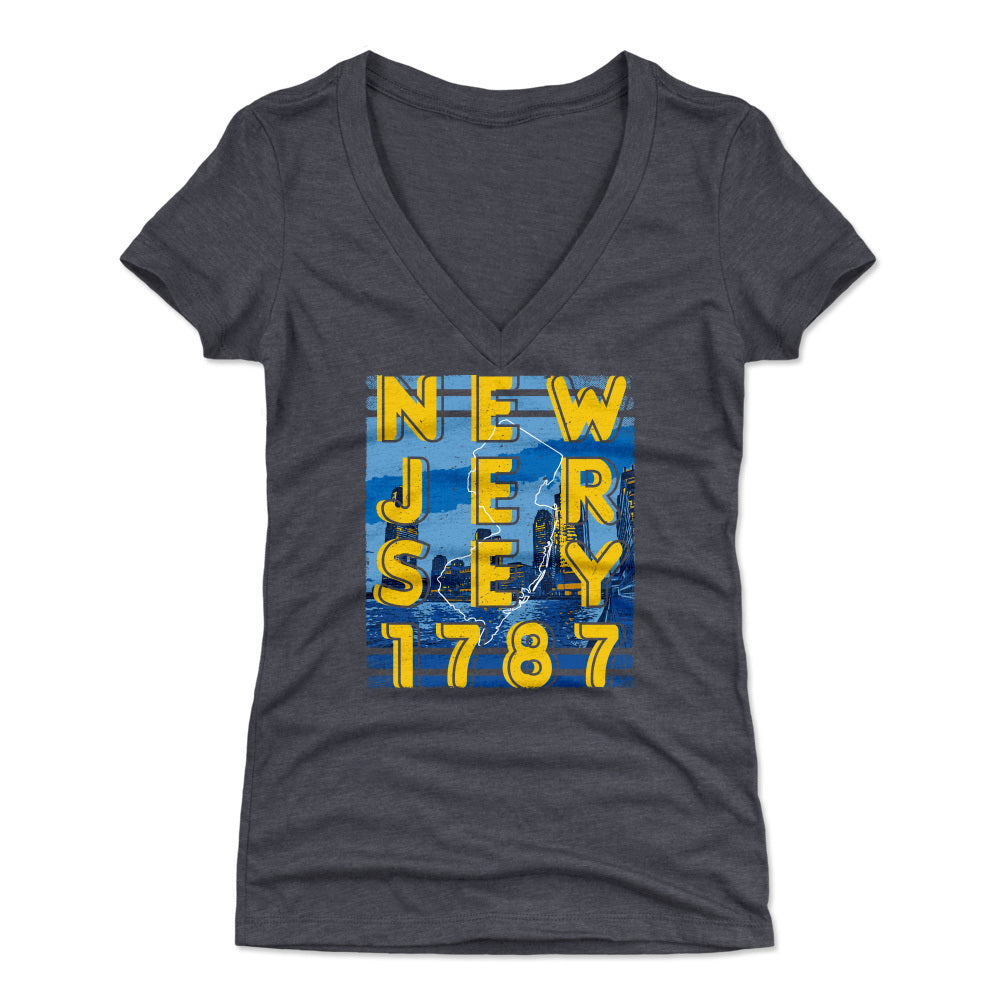 New Jersey Women's V-Neck T-Shirt | 500 LEVEL