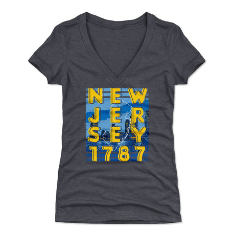 New Jersey Women's V-Neck T-Shirt | 500 LEVEL