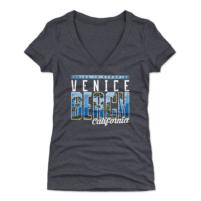 Venice Beach Women's V-Neck T-Shirt | 500 LEVEL