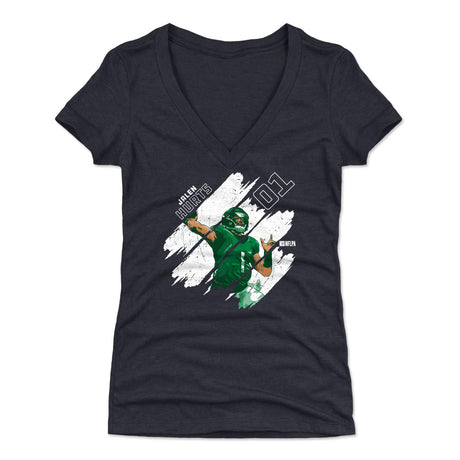 Jalen Hurts Women's V-Neck T-Shirt | 500 LEVEL