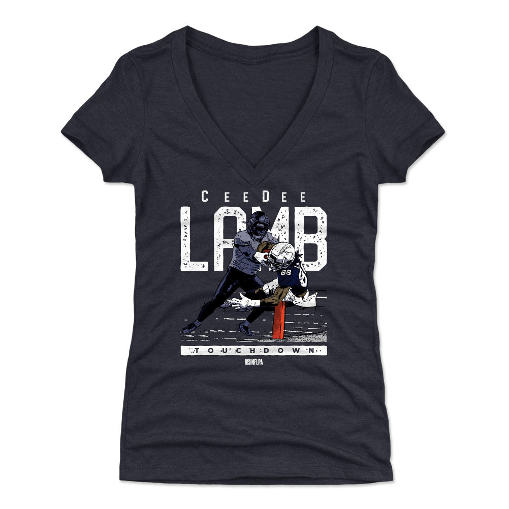 CeeDee Lamb Women's V-Neck T-Shirt | 500 LEVEL