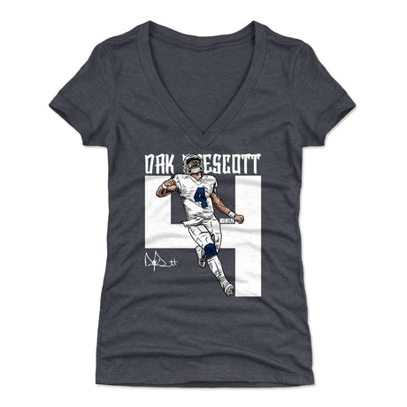 Dak Prescott Women's V-Neck T-Shirt | 500 LEVEL