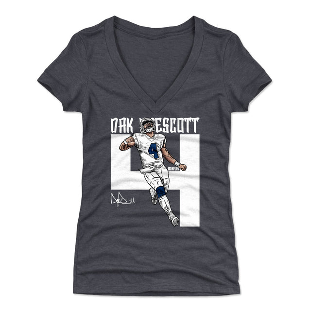 Dak Prescott Women's V-Neck T-Shirt | 500 LEVEL
