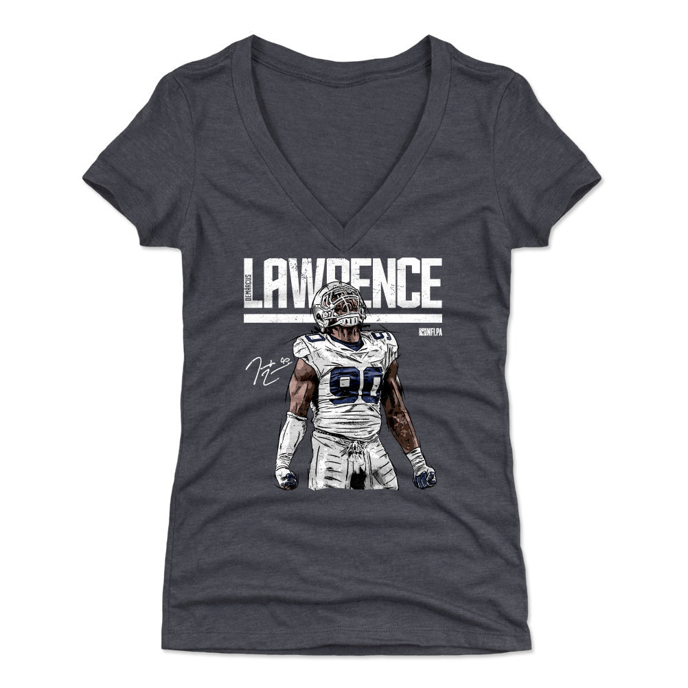 DeMarcus Lawrence Women&#39;s V-Neck T-Shirt | 500 LEVEL
