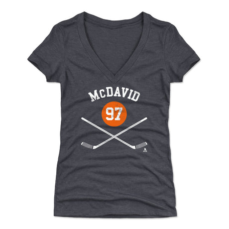 Connor McDavid Women's V-Neck T-Shirt | 500 LEVEL