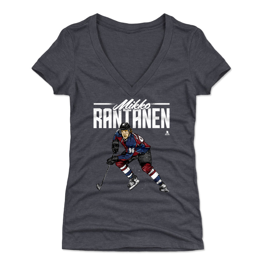 Mikko Rantanen Women&#39;s V-Neck T-Shirt | 500 LEVEL