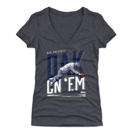 Dak Prescott Women's V-Neck T-Shirt | 500 LEVEL