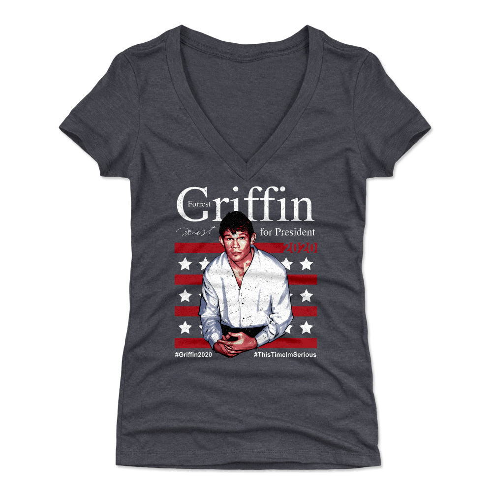 Forrest Griffin Women's V-Neck T-Shirt | 500 LEVEL