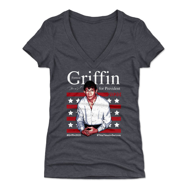 Forrest Griffin Women's V-Neck T-Shirt | 500 LEVEL