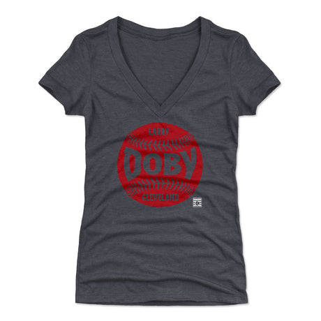 Larry Doby Women's V-Neck T-Shirt | 500 LEVEL