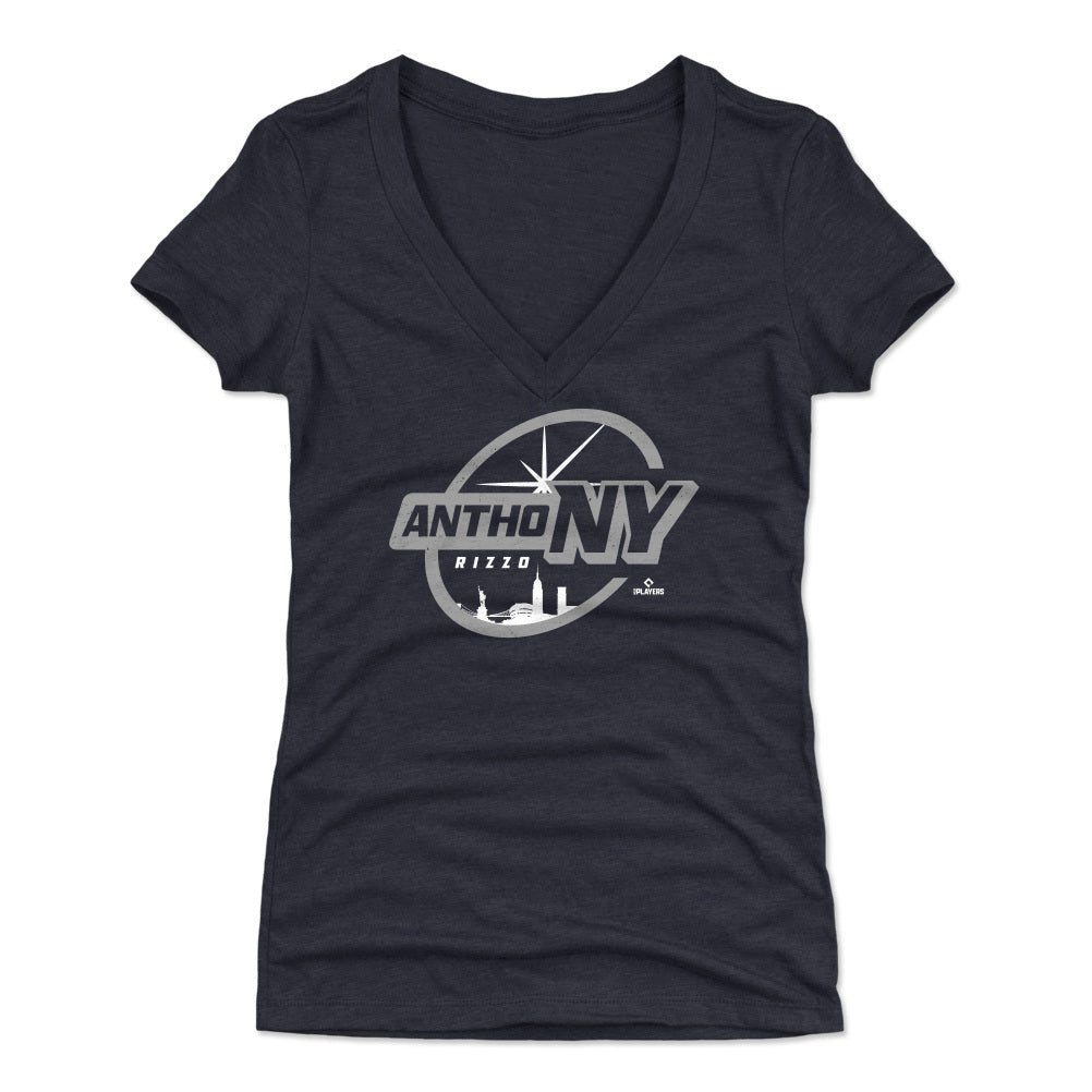 Anthony Rizzo Women&#39;s V-Neck T-Shirt | 500 LEVEL