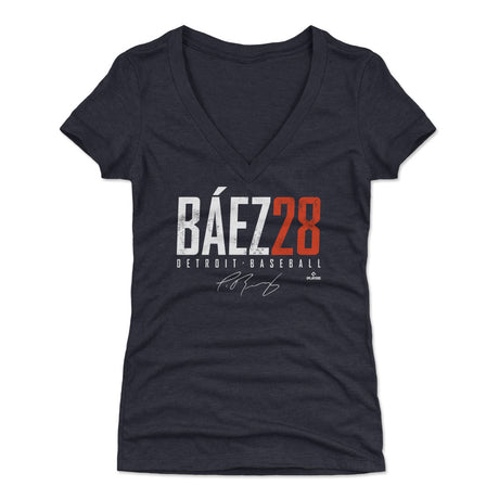 Javier Baez Women's V-Neck T-Shirt | 500 LEVEL
