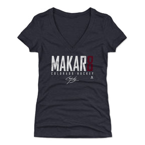 Cale Makar Women's V-Neck T-Shirt | 500 LEVEL