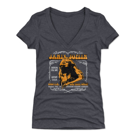 Janis Joplin Women's V-Neck T-Shirt | 500 LEVEL