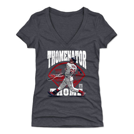 Jim Thome Women's V-Neck T-Shirt | 500 LEVEL