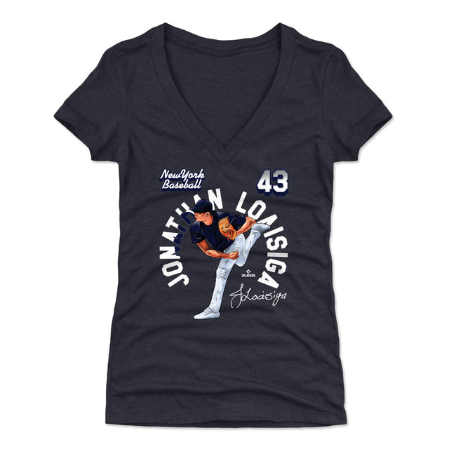 Jonathan Loaisiga Women's V-Neck T-Shirt | 500 LEVEL