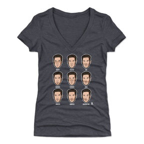 Jordan Binnington Women's V-Neck T-Shirt | 500 LEVEL