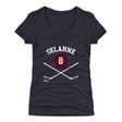 Teemu Selanne Women's V-Neck T-Shirt | 500 LEVEL