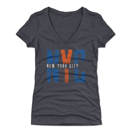 New York Women's V-Neck T-Shirt | 500 LEVEL