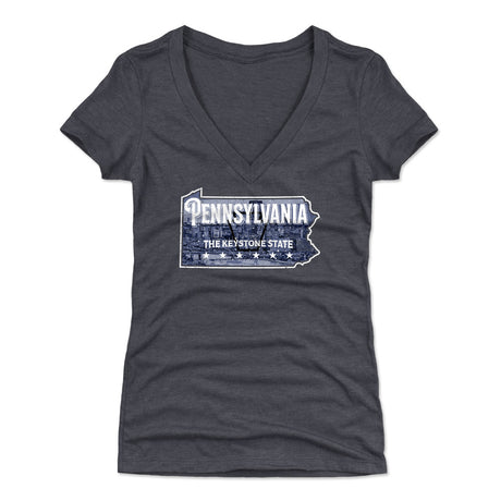 Pennsylvania Women's V-Neck T-Shirt | 500 LEVEL