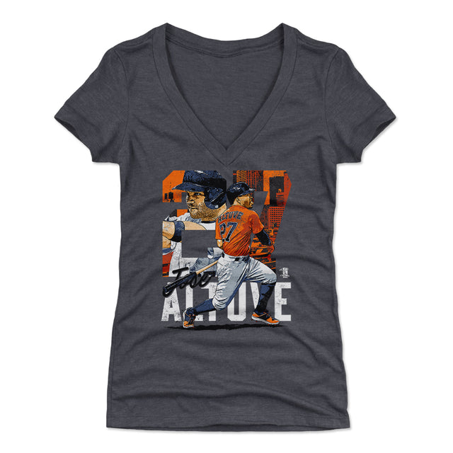 Jose Altuve Women's V-Neck T-Shirt | 500 LEVEL