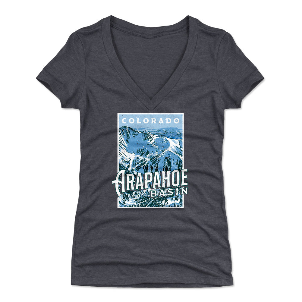 Arapahoe Basin Women's V-Neck T-Shirt | 500 LEVEL