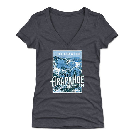 Arapahoe Basin Women's V-Neck T-Shirt | 500 LEVEL