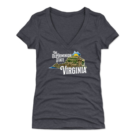 Virginia Women's V-Neck T-Shirt | 500 LEVEL